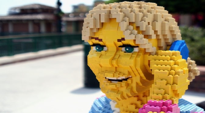 Lego face