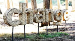 The word change