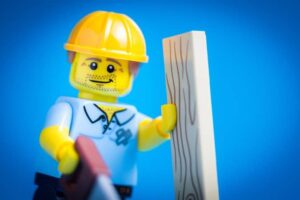 Lego man building a SIAM process