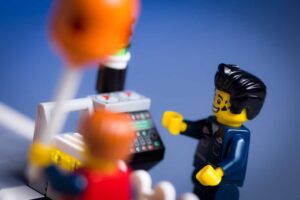 Lego people making technical improvements