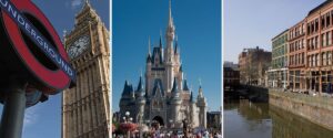 London, Orlando, and Manchester