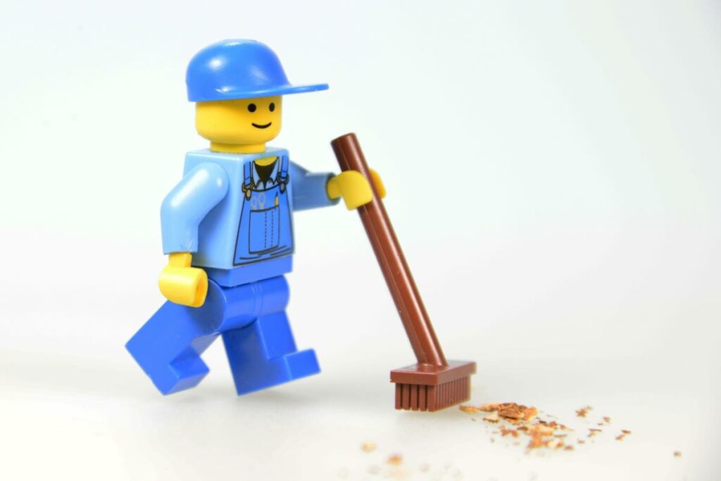 Lego sweeping