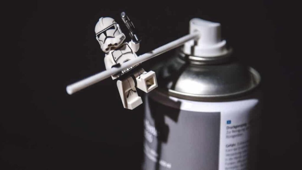 Stormtrooper on a can