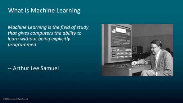 Explanation of machine learning