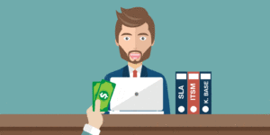 Service desk profit center