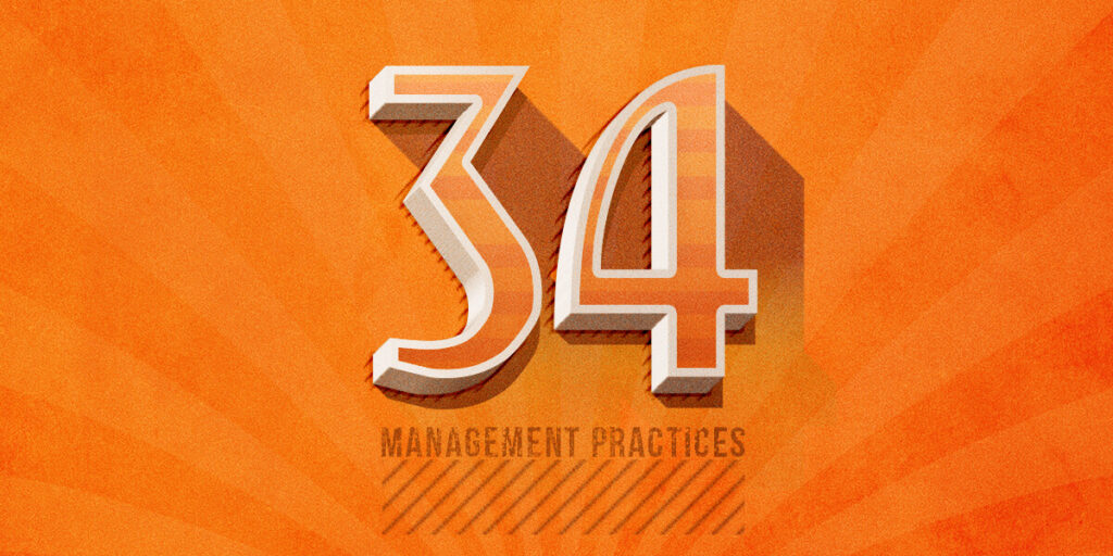 The 34 ITIL 4 Management Practices