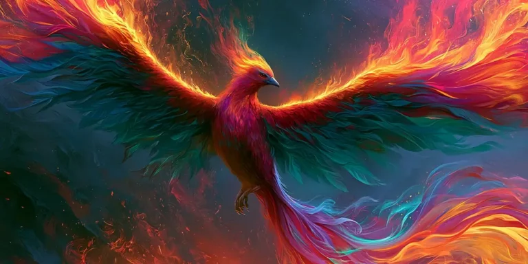 Illustrated phoenix rising in flames, representing renewal and rebirth in the ITSM tool renewal cycle