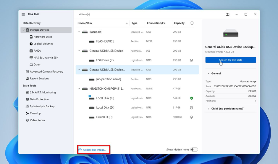 Deleted Partition Actions